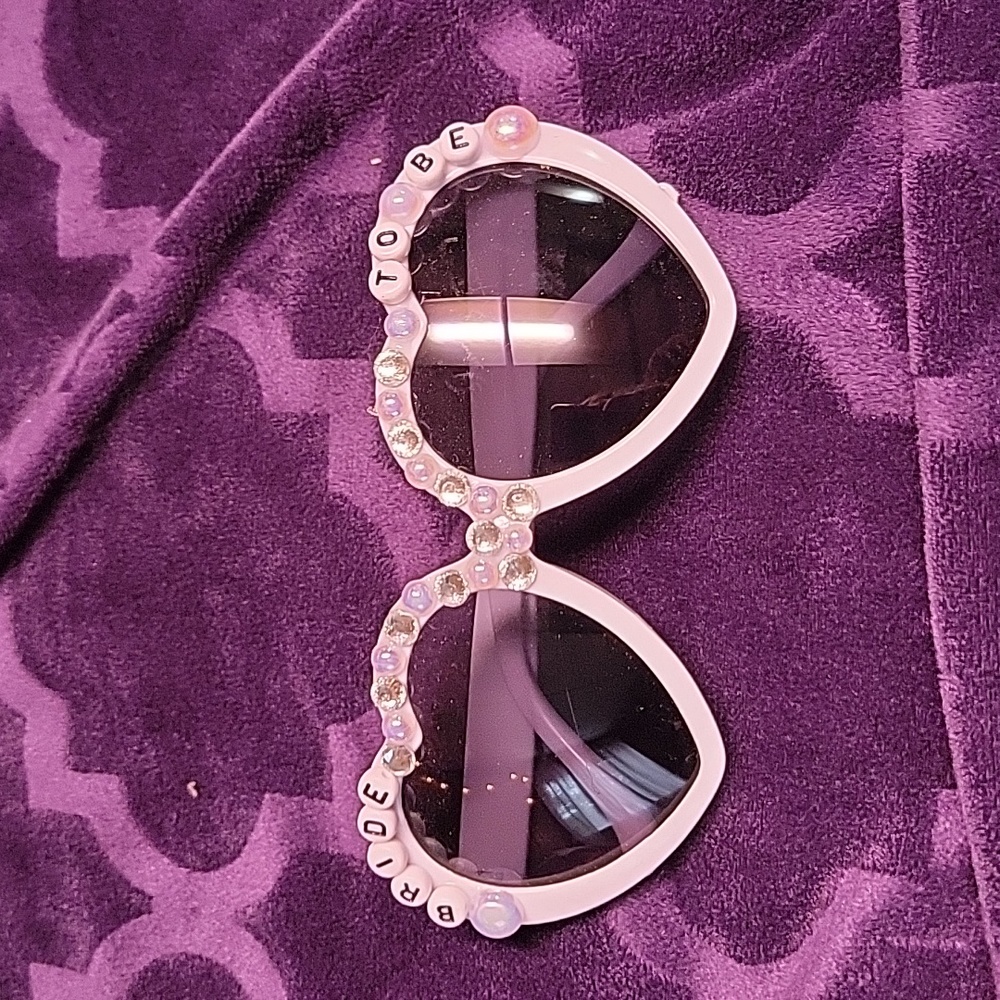 Handmade bridal sunglasses - Picture 2 of 6